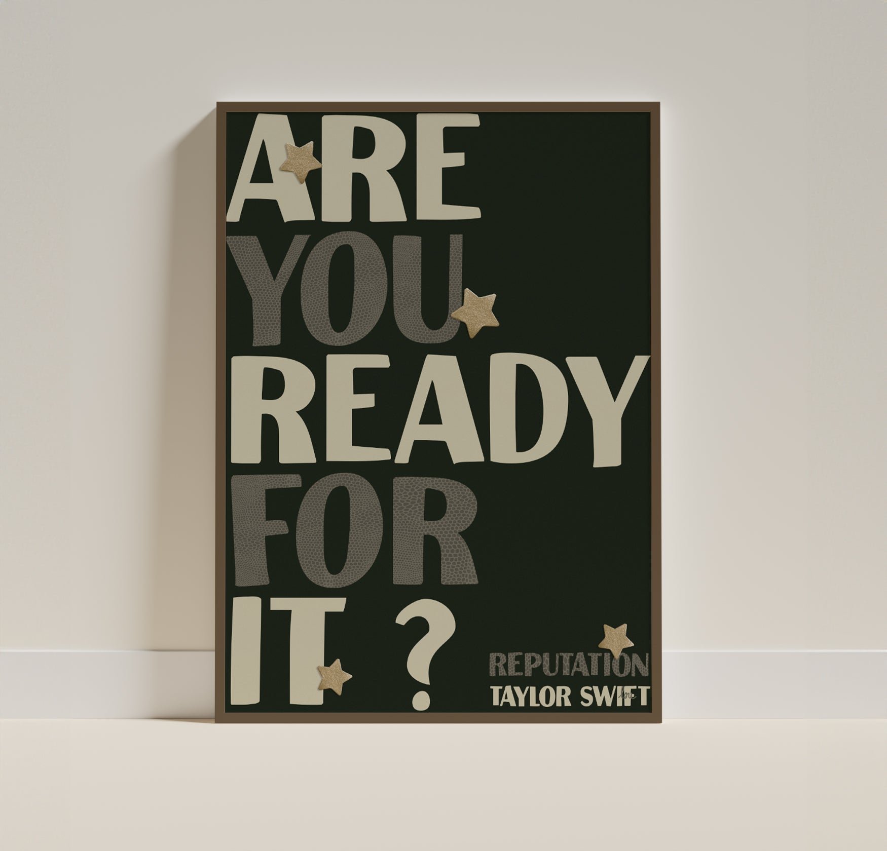 affiche "ready for it" taylor swift