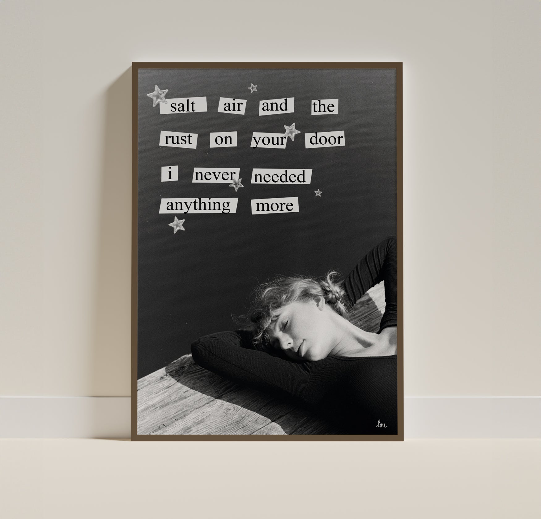 affiche "august" taylor swift