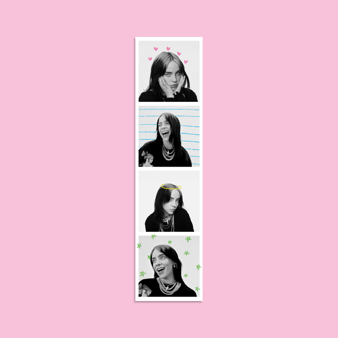 photobooth billie eilish