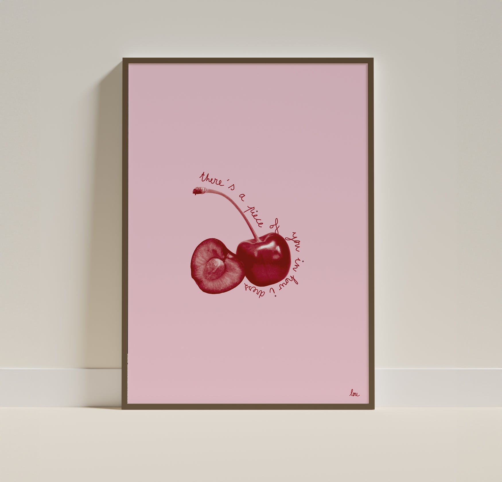 Harry Styles "Cherry" poster