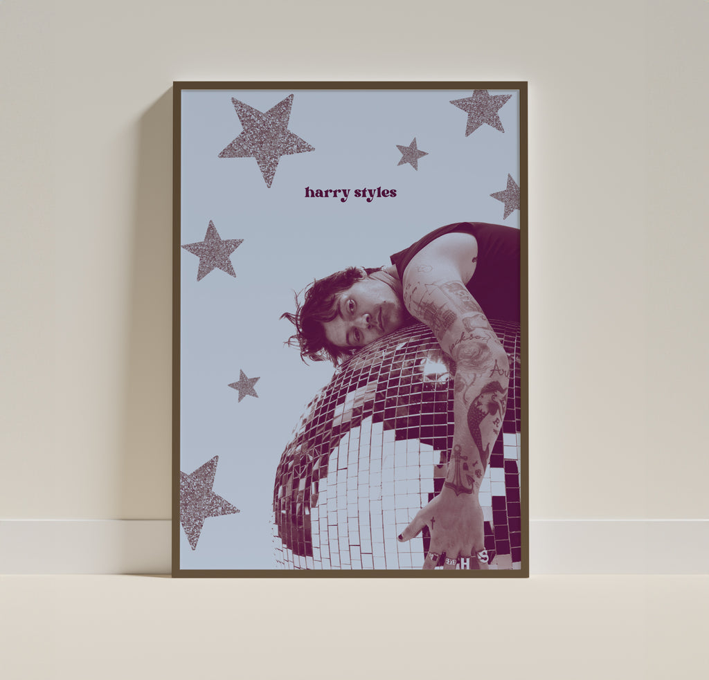 affiche "disco" harry styles