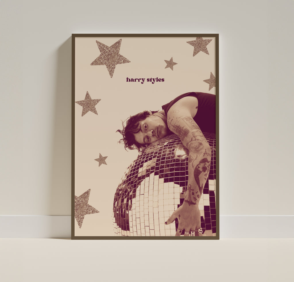 affiche "disco" harry styles