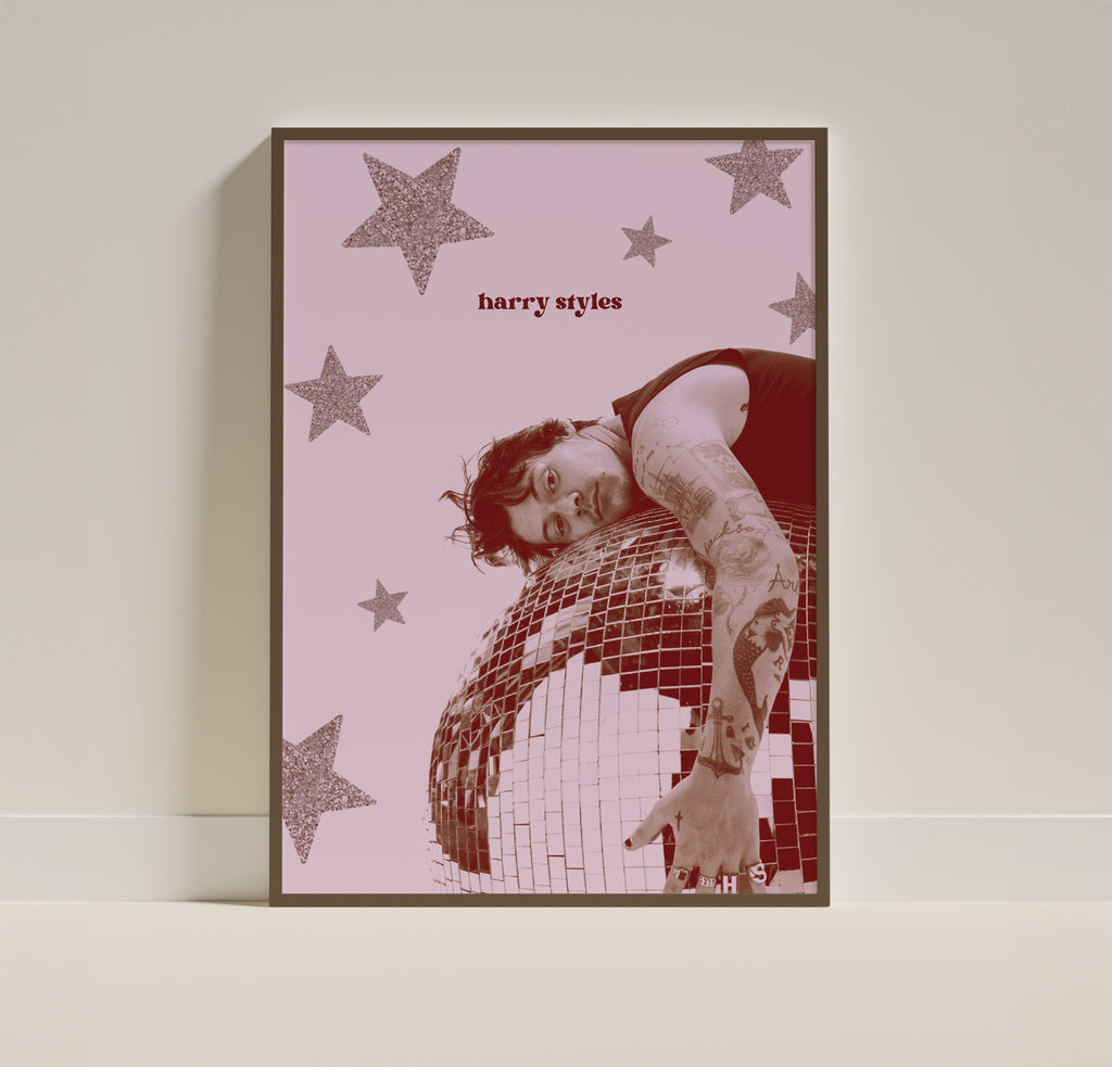 affiche "disco" harry styles