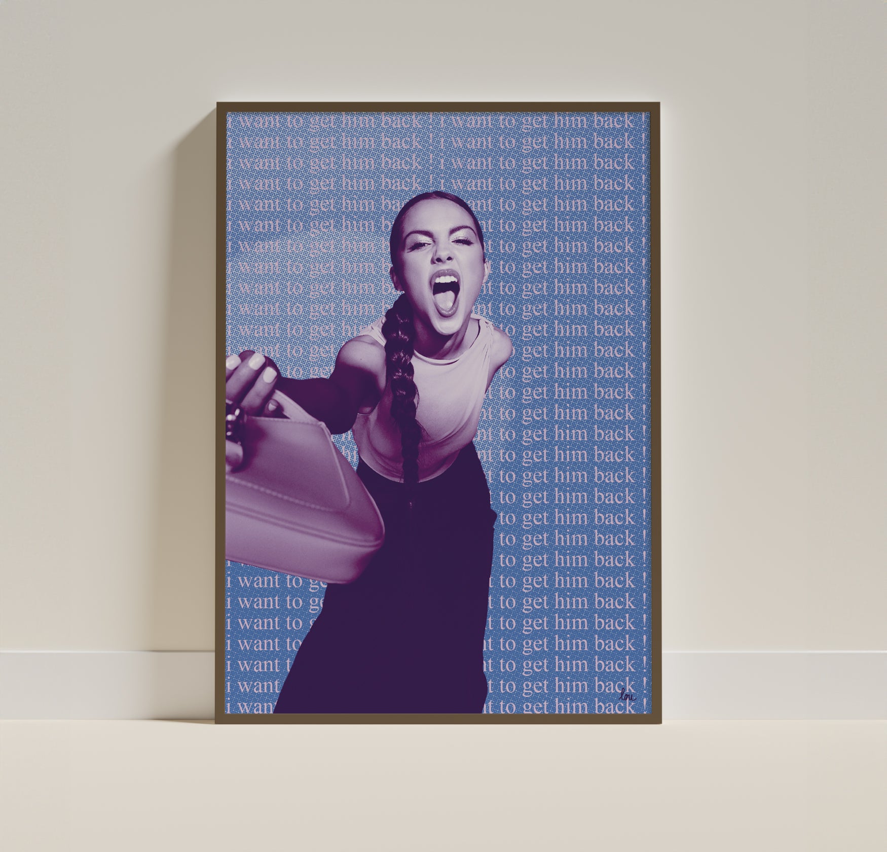 affiche "get him back" olivia rodrigo
