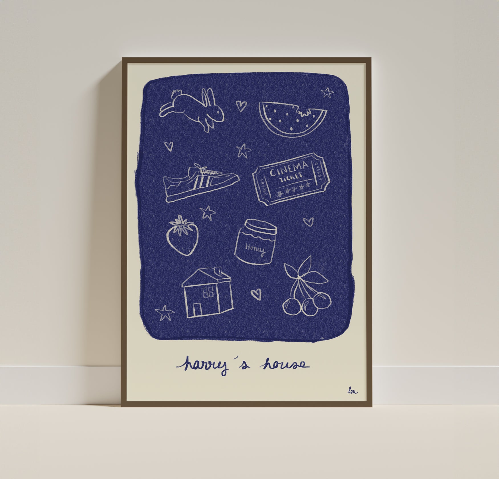 Póster de "La casa de Harry" de Harry Styles