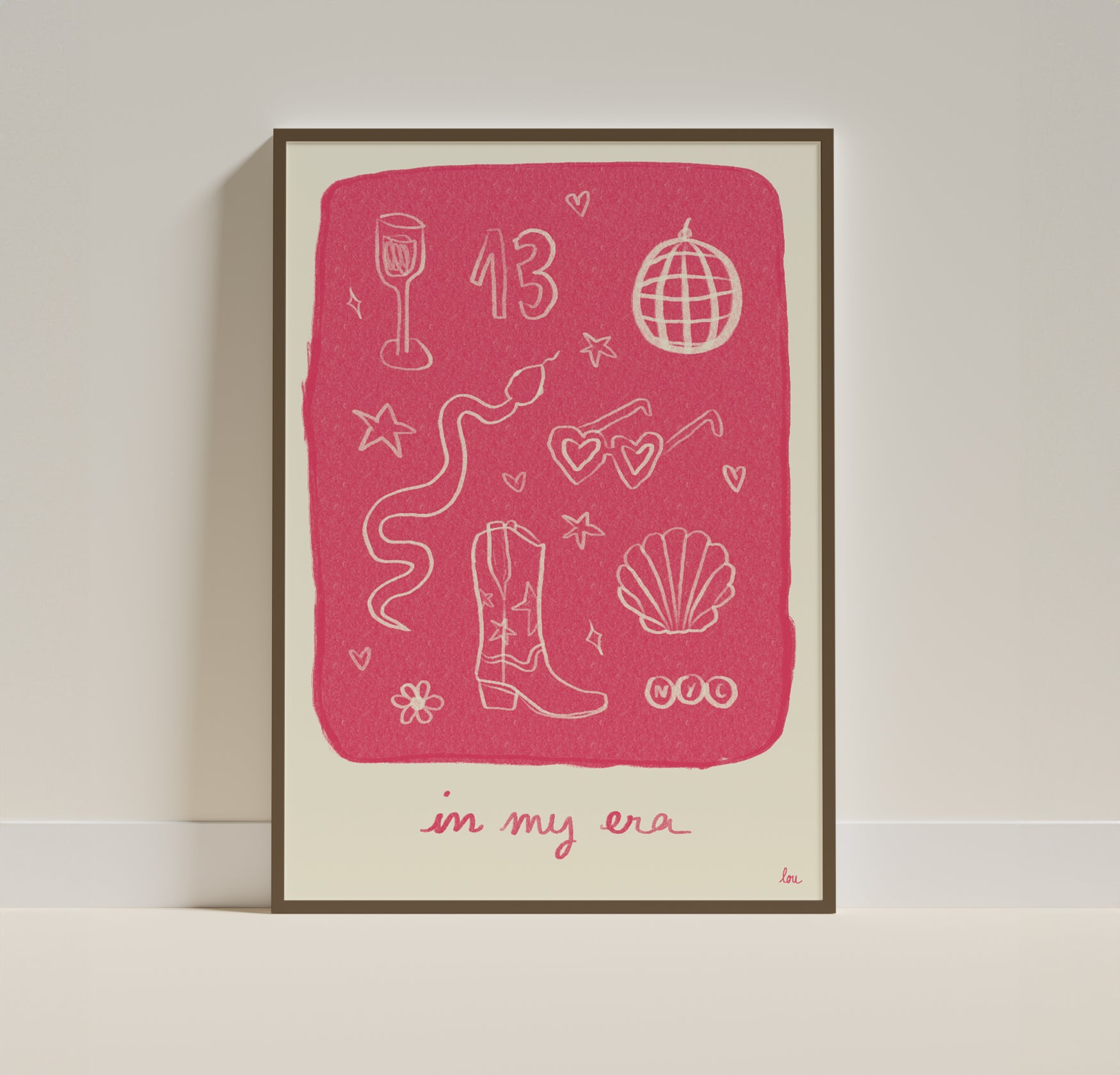 affiche "in my era" taylor swift