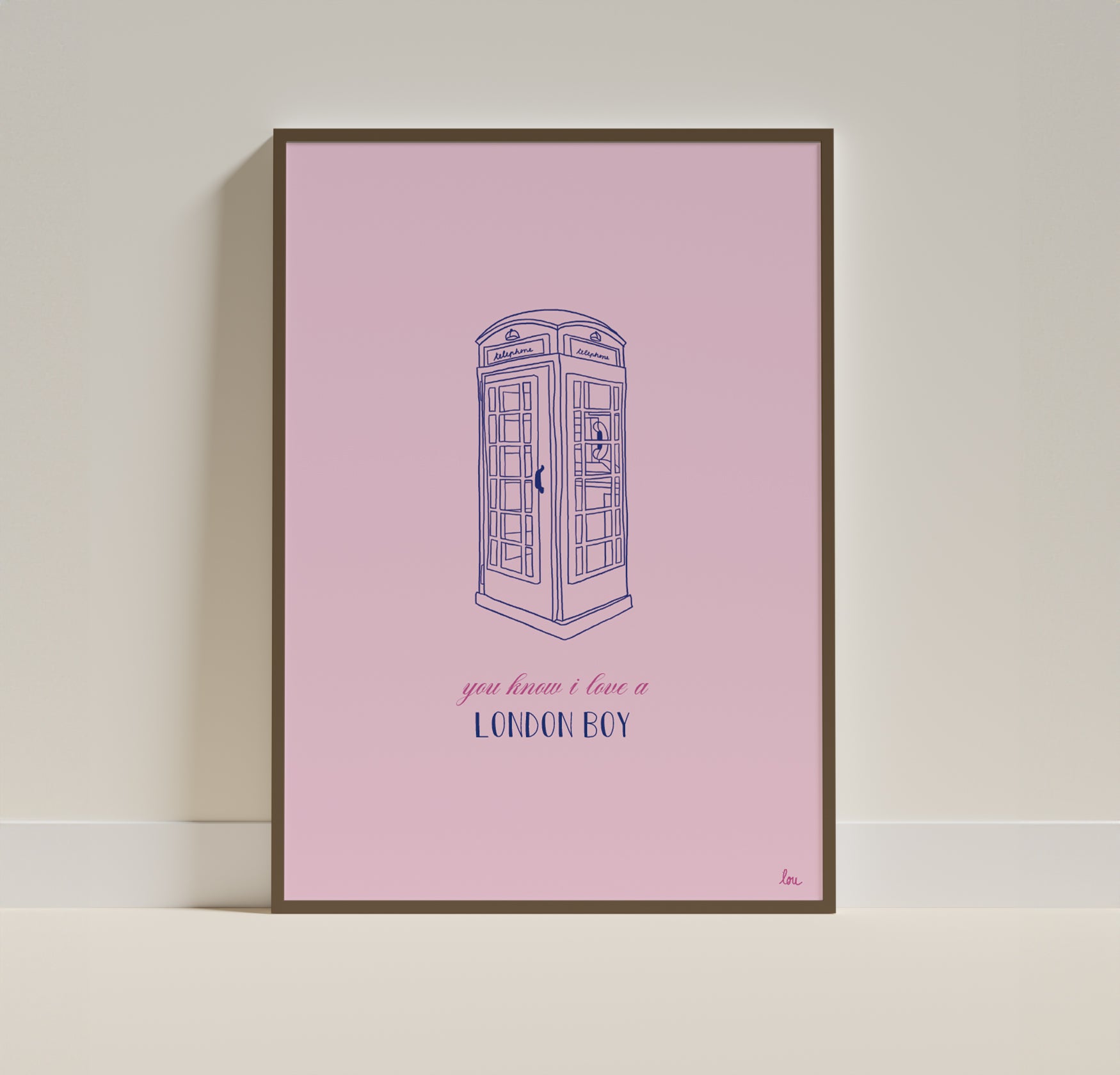 affiche "london boy" taylor swift