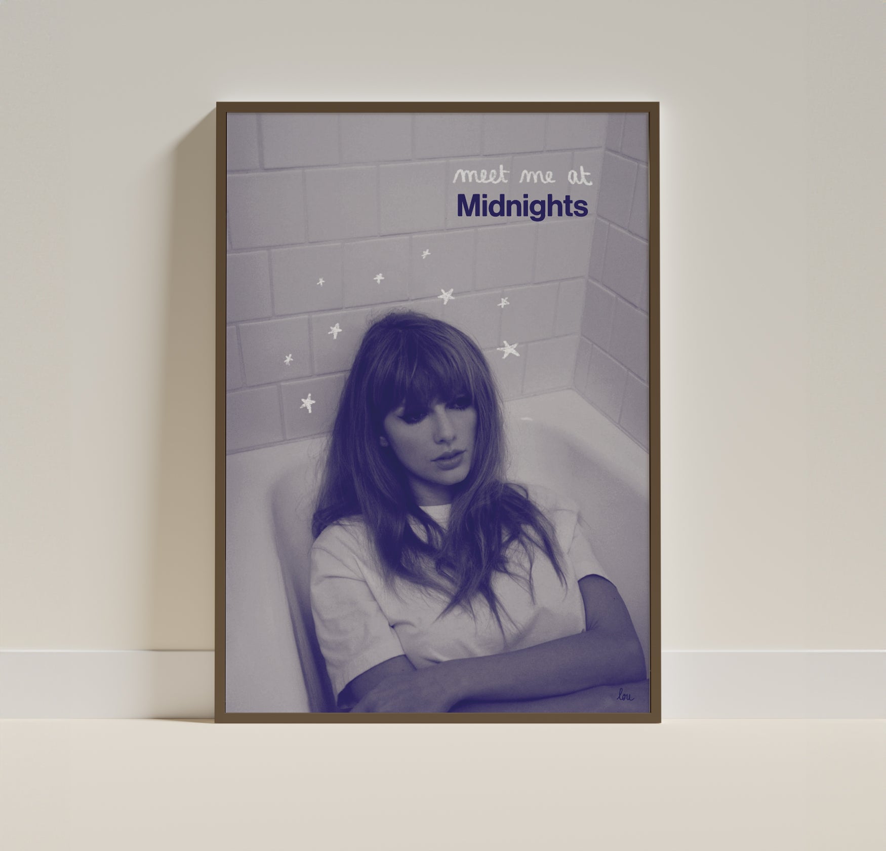 affiche "midnights" taylor swift