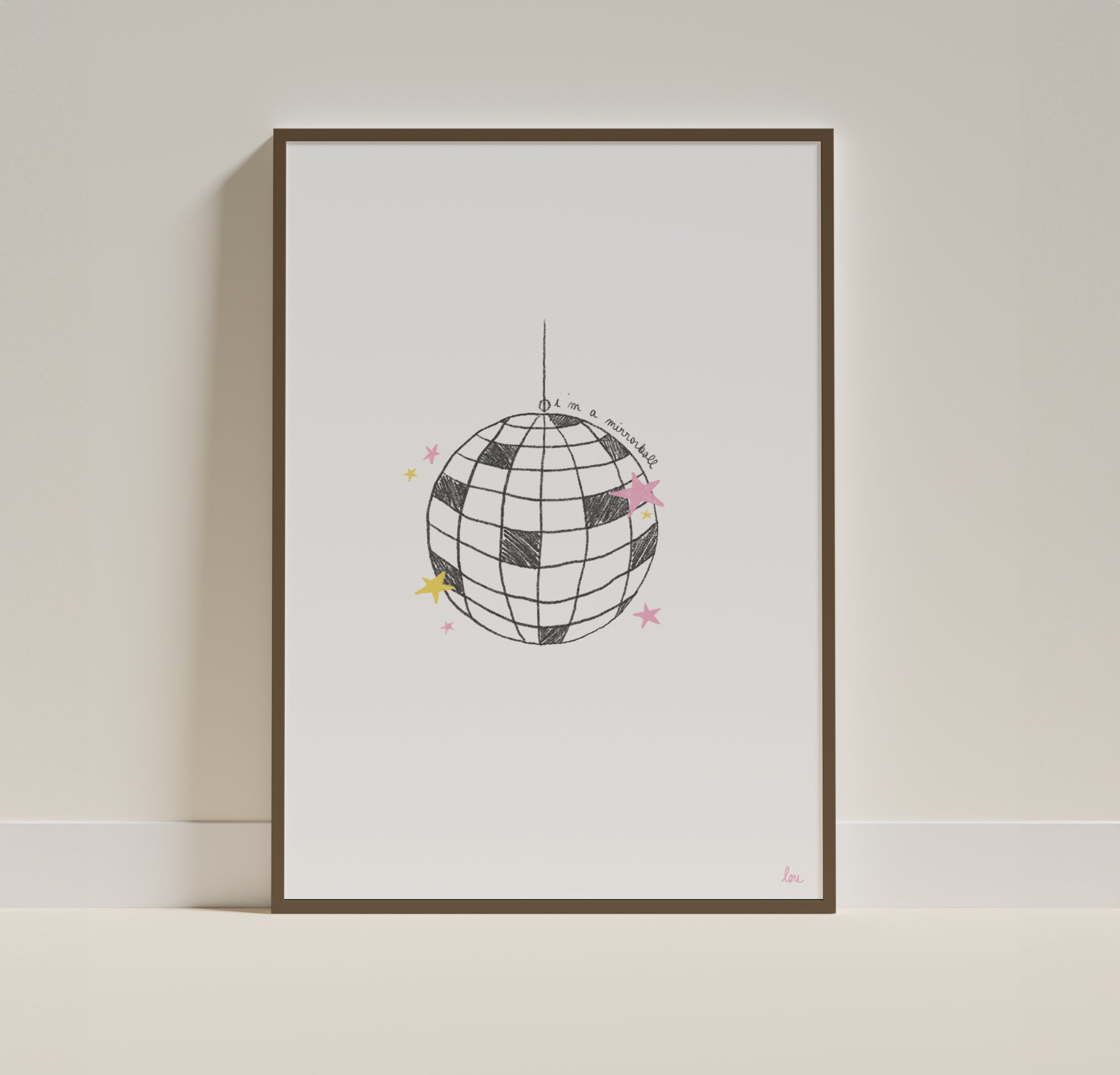 affiche "mirrorball" taylor swift