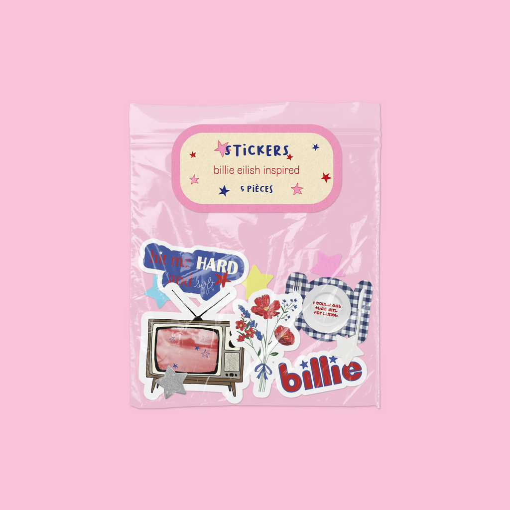 pack stickers billie eilish