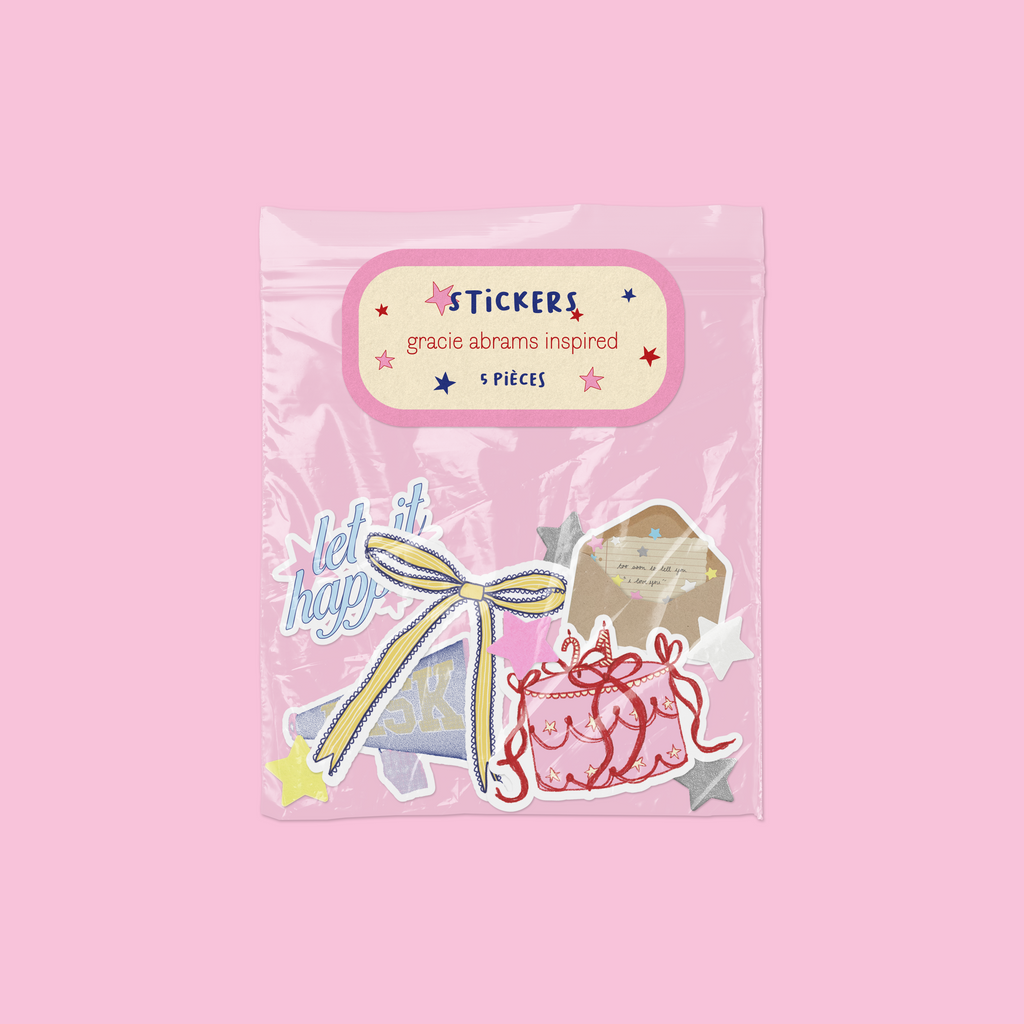 pack stickers gracie abrams