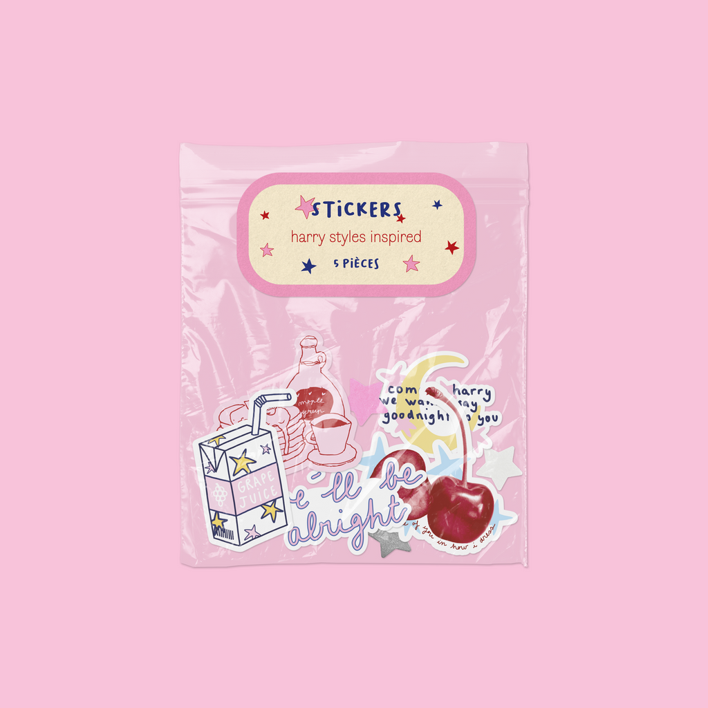 Paquete de pegatinas de Harry Styles