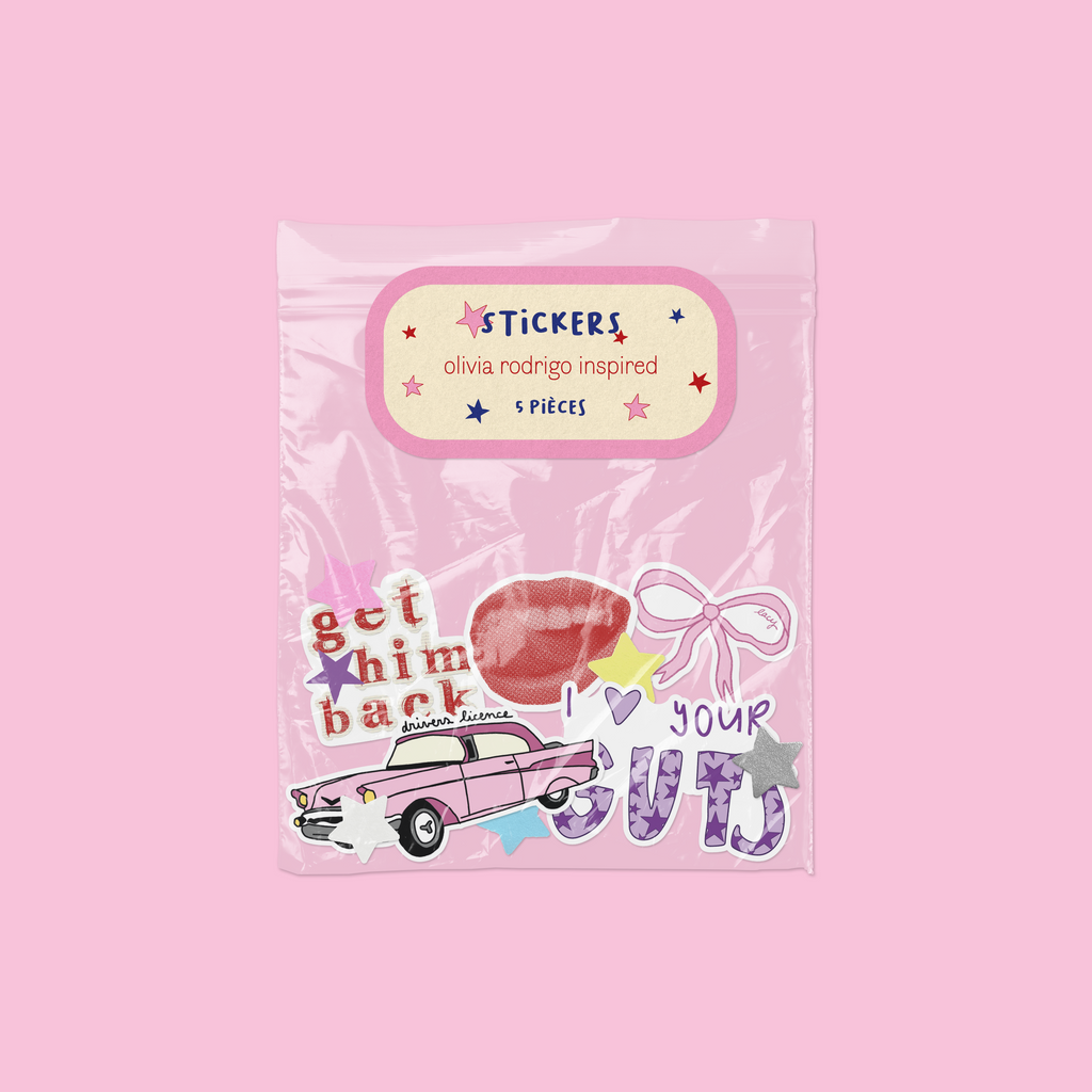 pack stickers olivia rodrigo