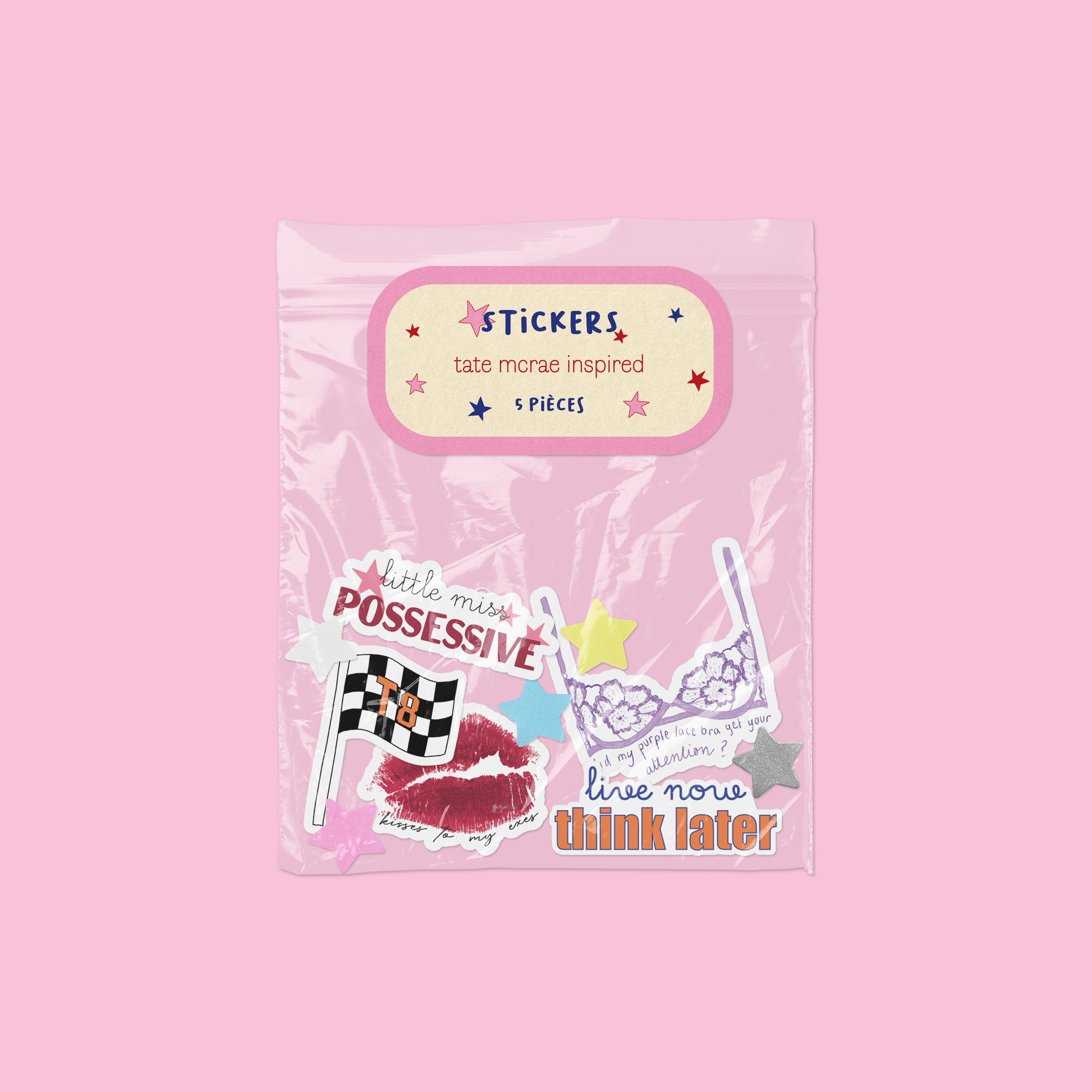 pack stickers tate mcrae
